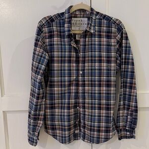 Frank & Eileen size L cotton Multicolor Plaid Shirt